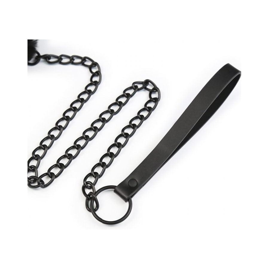 Collier Et Laisse BALL TOP Noir 4 Collier Et Laisse BALL TOP Noir – Image 2