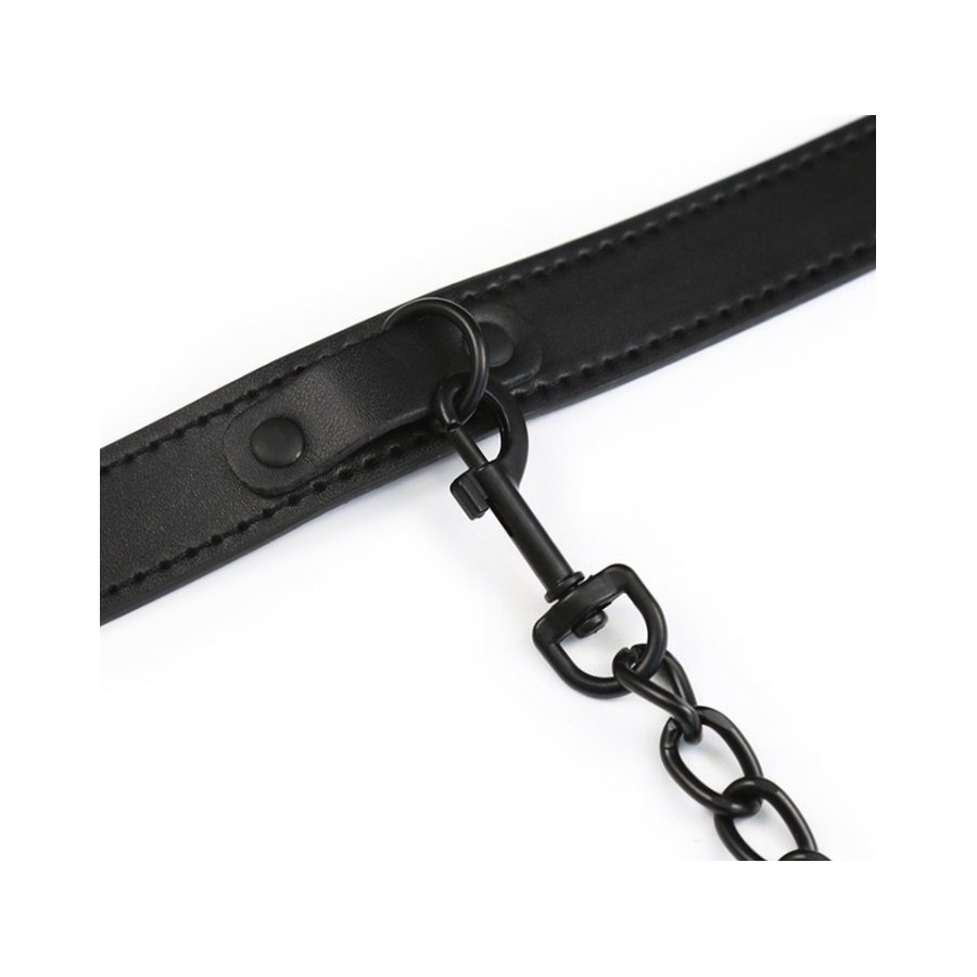 Collier Et Laisse BALL TOP Noir 5 Collier Et Laisse BALL TOP Noir – Image 3