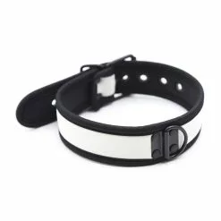 Kinky Puppy Collier Néoprène SIMPLY PUPPY Blanc