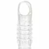 CalExotics Gaine De Pénis STIMULATION ENHANCE 8 X 4cm Transparente -Promos Colliers & Laisses Boutique gaine de penis stimulation enhance 8 x 4cm transparente