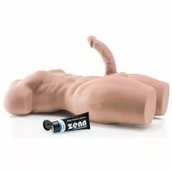 Zenn Masturbateur Réaliste Corps DARIUS Pénis 20cm -Promos Colliers & Laisses Boutique masturbateur realiste corps darius penis 20cm 32