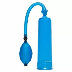 ToyJoy Manpower Pompe à Pénis POWERPUMP 20 X 5.3cm Bleue