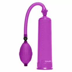ToyJoy Manpower Pompe à Pénis POWERPUMP 20 X 5.3cm Violette